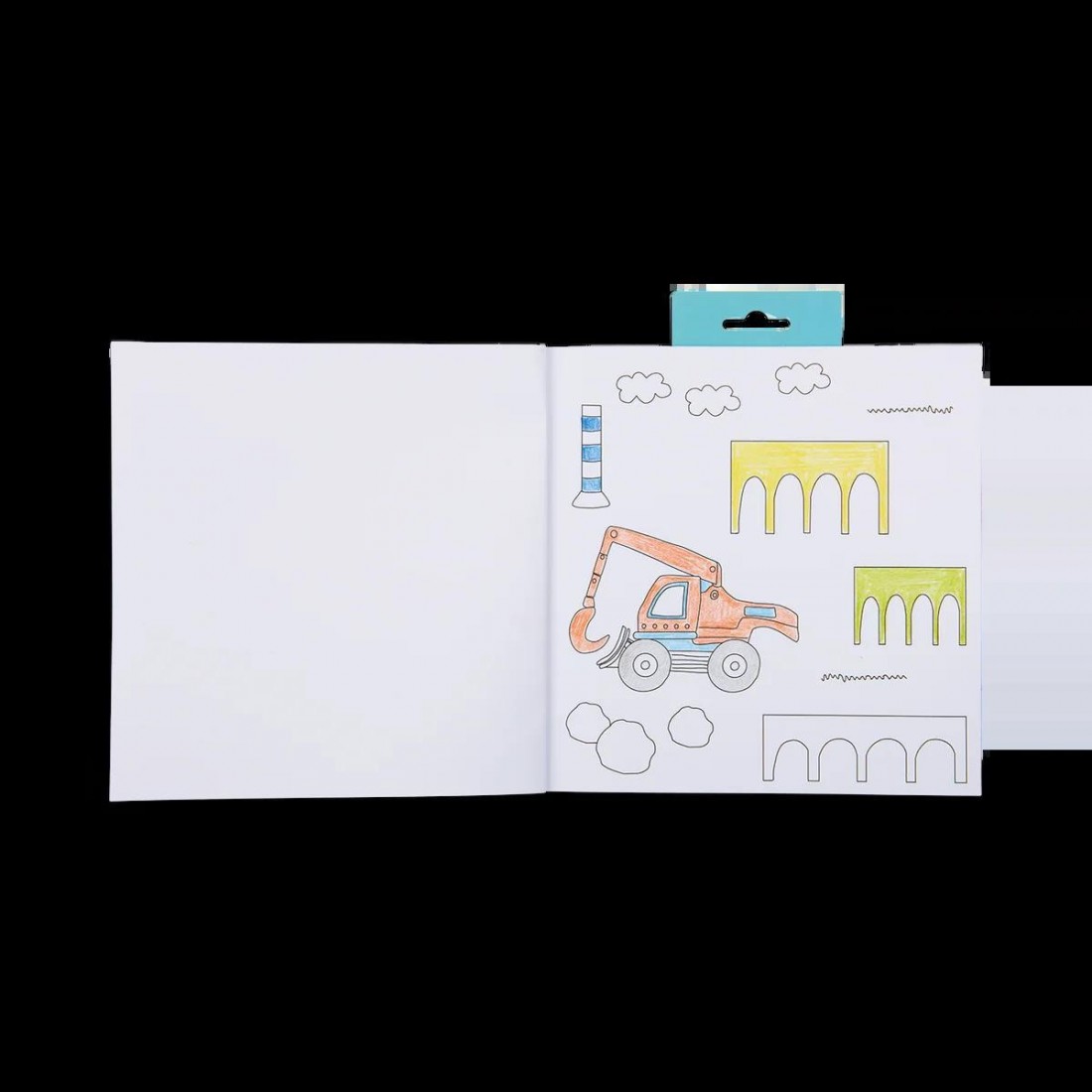 Floss & Rock Το Βιβλίο Ζωγραφικής μου Construction 52P6259