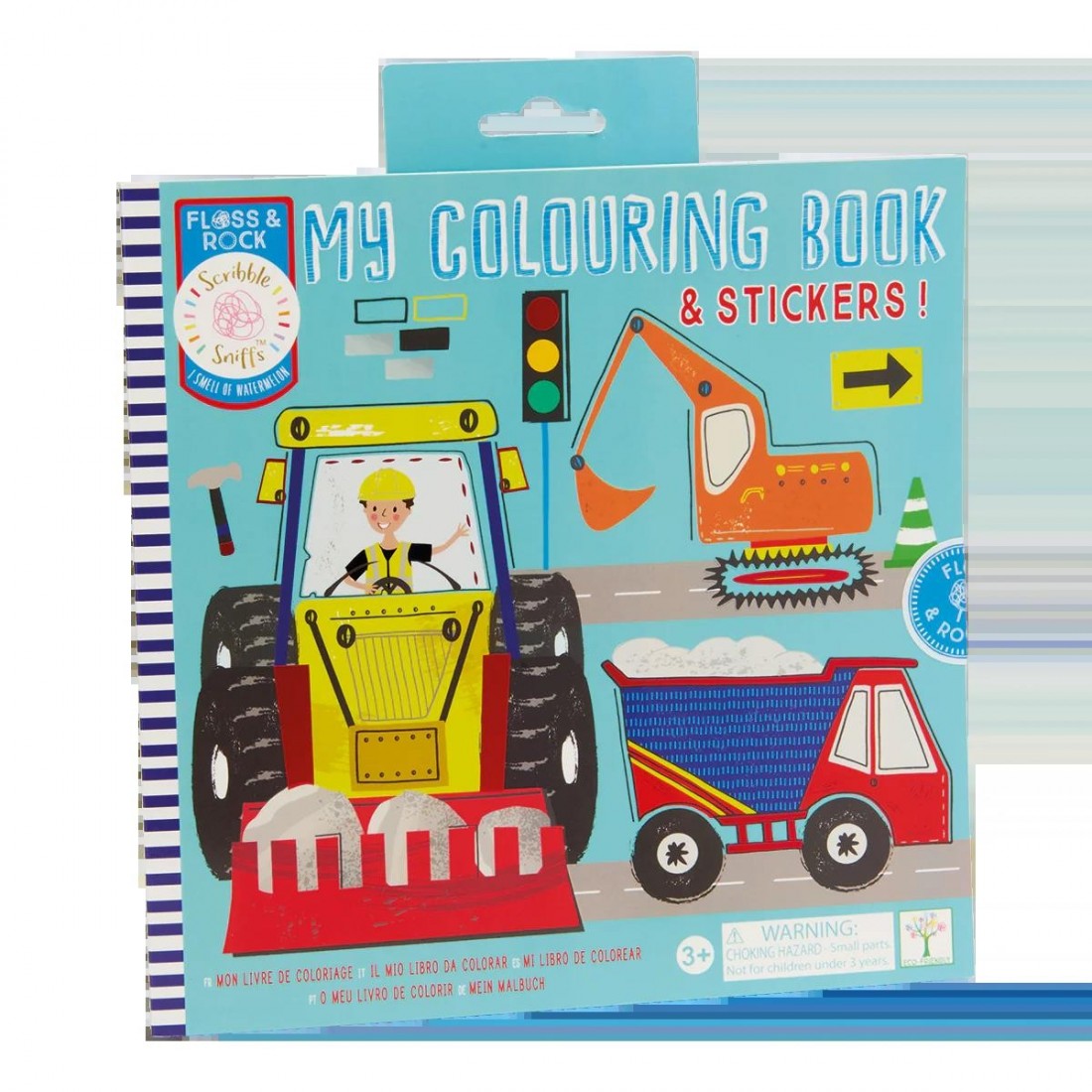 Floss & Rock Το Βιβλίο Ζωγραφικής μου Construction 52P6259