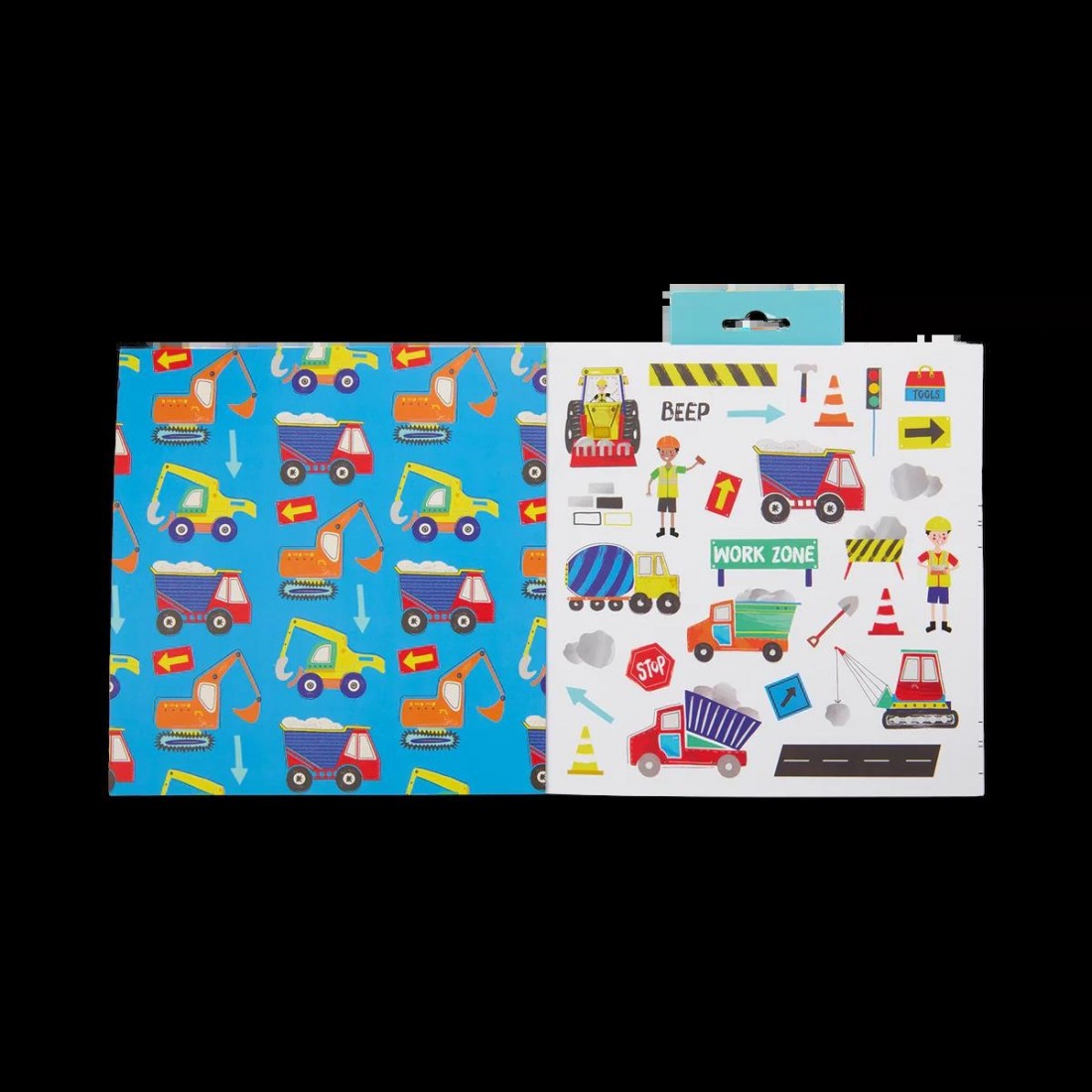 Floss & Rock Το Βιβλίο Ζωγραφικής μου Construction 52P6259