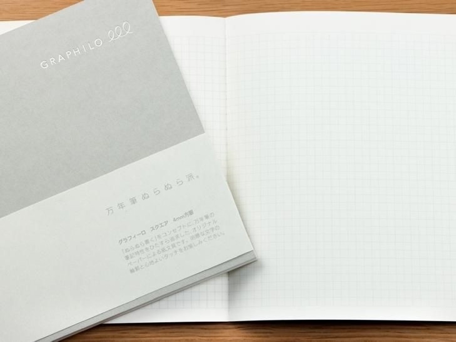 Kobeha Graphilo square notebook 158 x 158mm, grid 4mm, 81,4gsm 60 pages, 01-00491