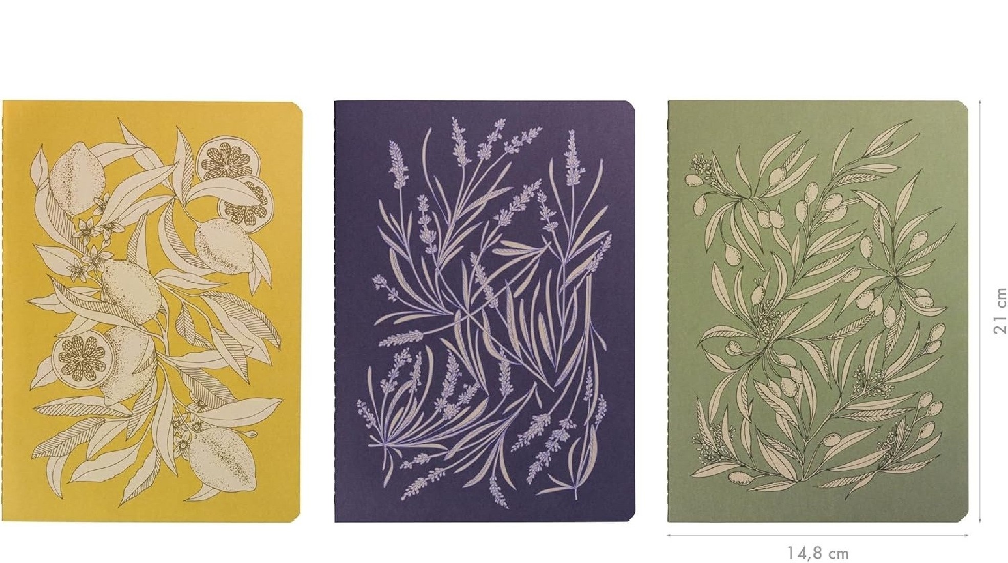 Clairefontaine Rhodia A5 148 x 21cm notebook, ruled, 64 pages, white paper 90 gsm, 116338