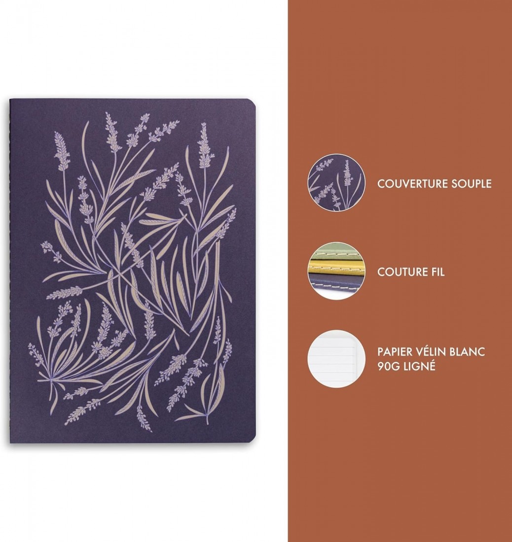 Clairefontaine Rhodia A5 148 x 21cm notebook, ruled, 64 pages, white paper 90 gsm, 116338