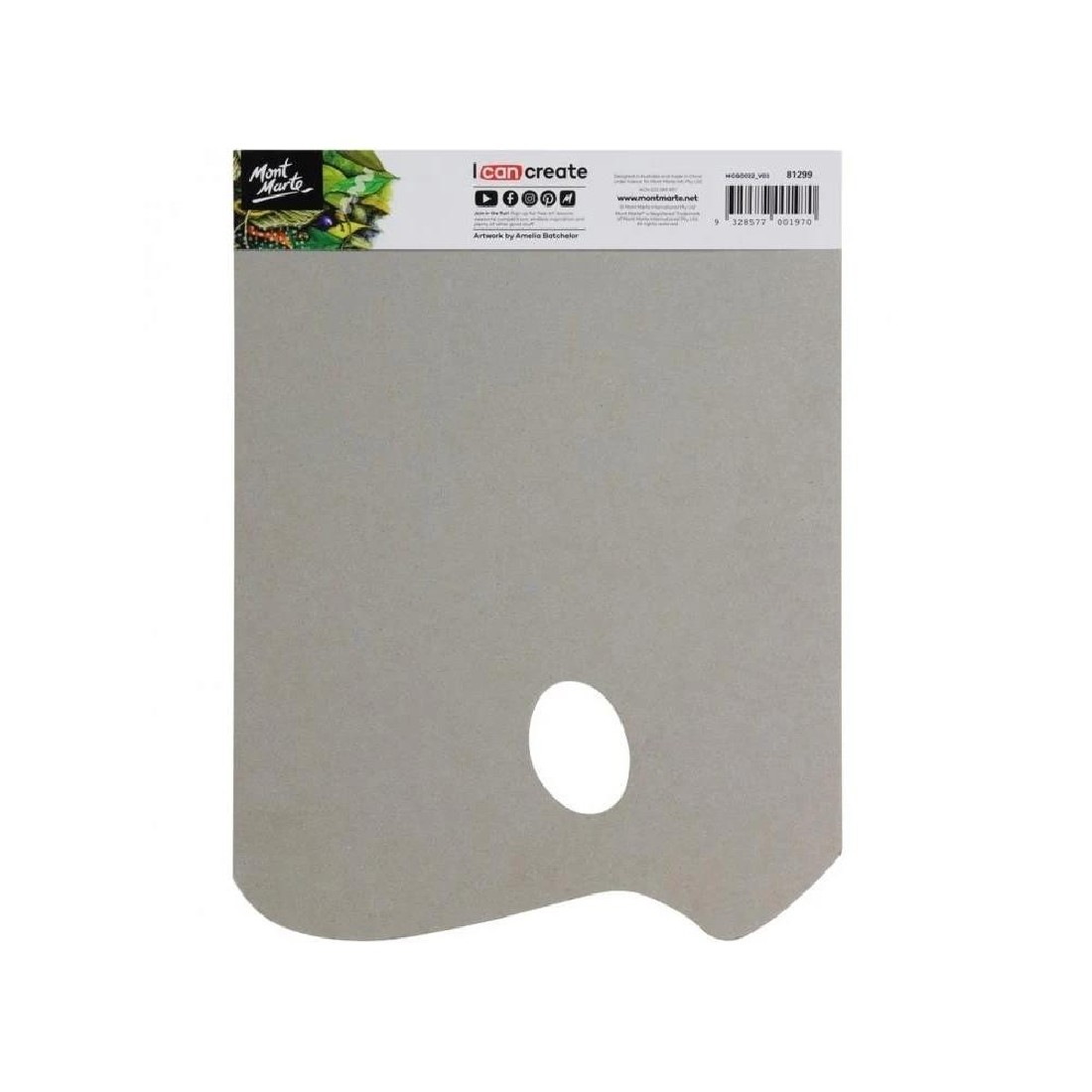 Mont marte Μπλοκ 36 Χάρτινες Παλέτες 23x30cm