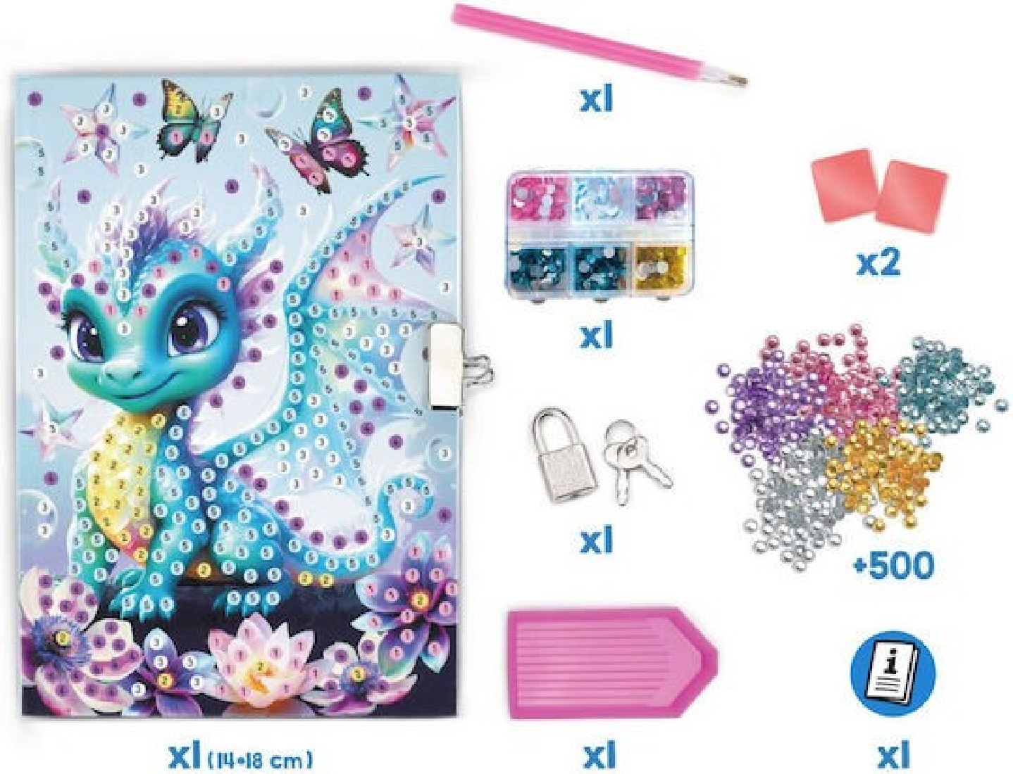 Creative Diamond Painting Ημερολόγιο 906909 Maped