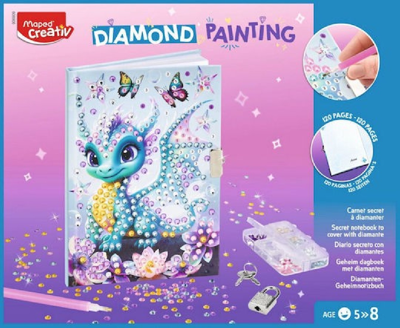 Creative Diamond Painting Ημερολόγιο 906909 Maped