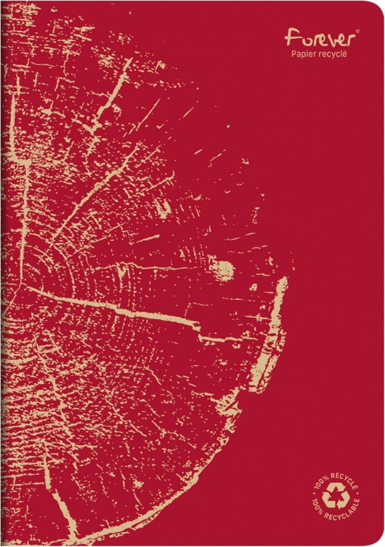 Clairefontaine Rhodia Forever notebook A4 21x29,7cm, 96pages, white lined 90gsm paper, 68466C