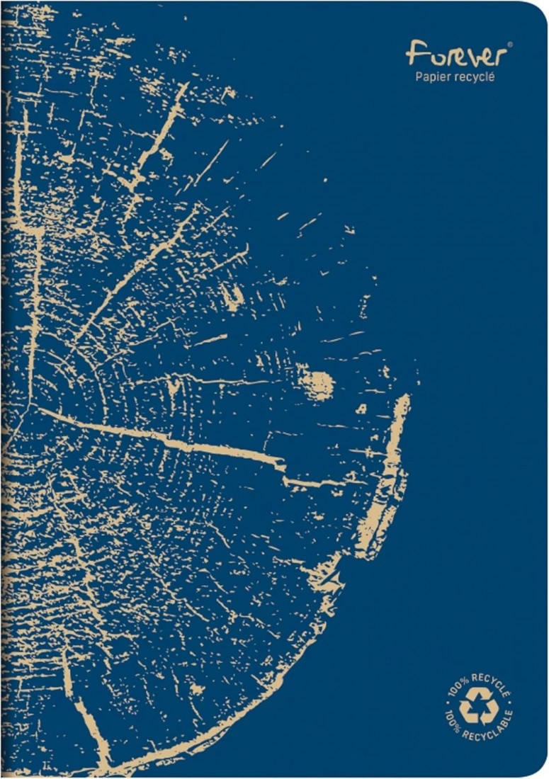 Clairefontaine Rhodia Forever notebook A4 21x29,7cm, 96pages, white lined 90gsm paper, 68466C