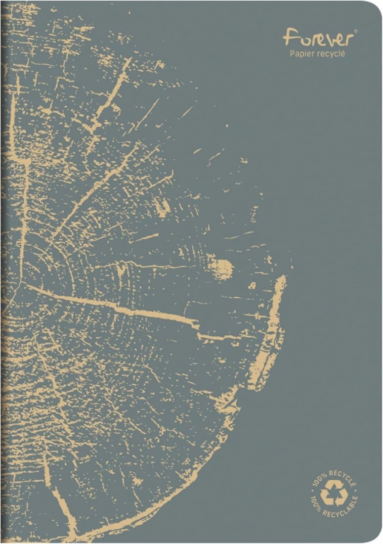 Clairefontaine Rhodia Forever notebook A4 21x29,7cm, 96pages, white lined 90gsm paper, 68466C