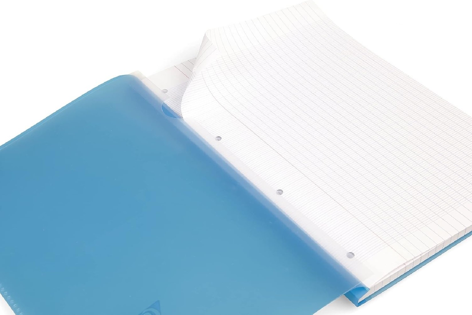 Clairefontaine Rhodia 4881C Koverbook Micro-Perforated, 4 Holes, 22.3 x 29.7 cm, 160 pages, Lined, 90gsm, 4881