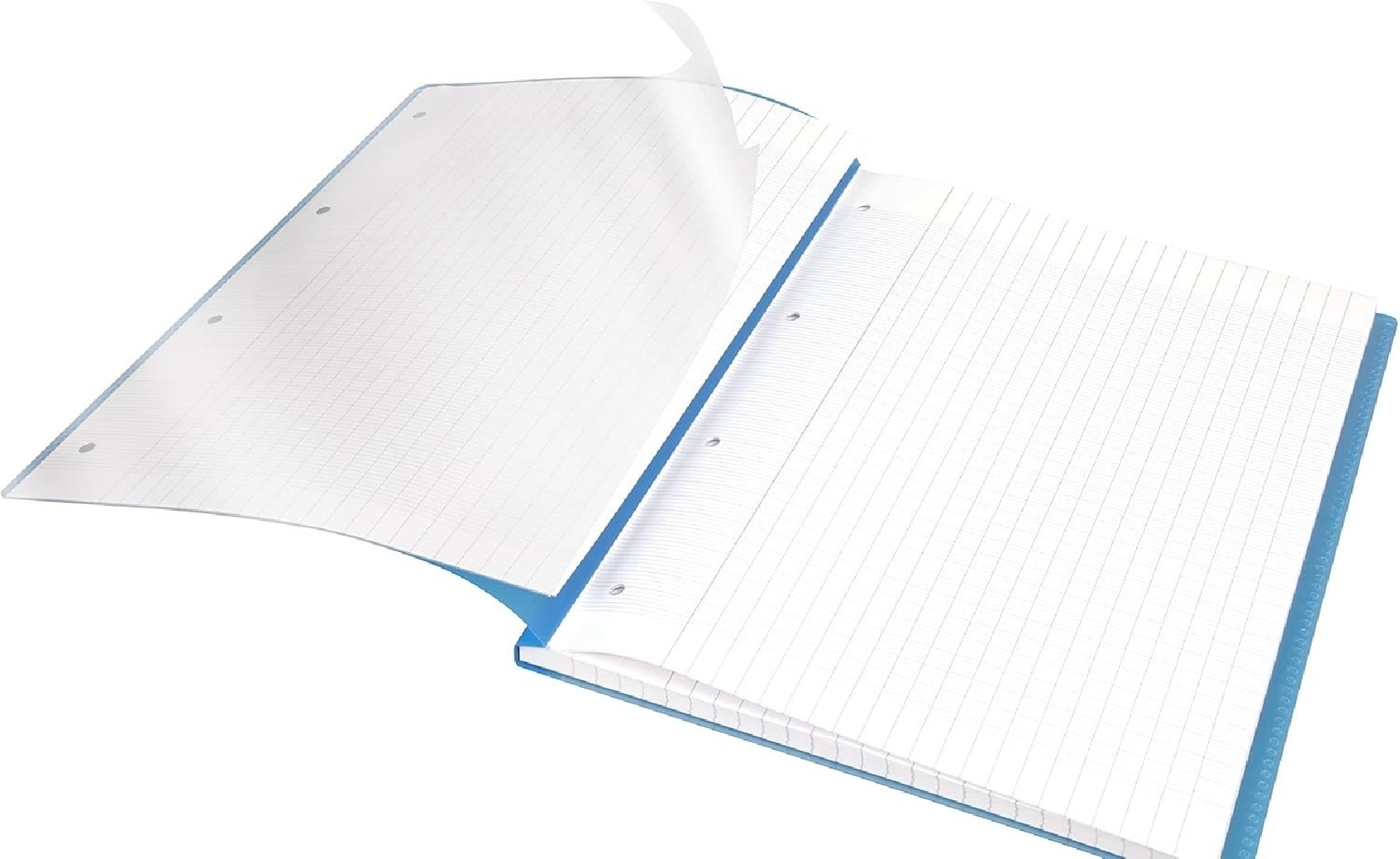 Clairefontaine Rhodia 4881C Koverbook Micro-Perforated, 4 Holes, 22.3 x 29.7 cm, 160 pages, Lined, 90gsm, 4881
