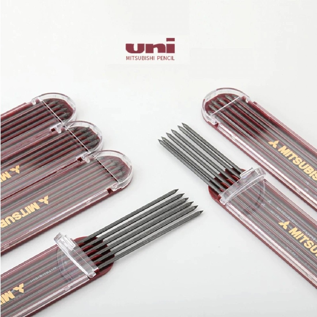 Uni Mitsubishi leads 2mm, pack with 6pcs