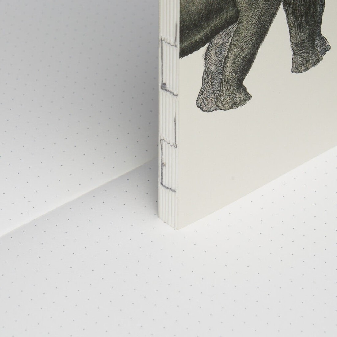 Paper Republic Animal Companions Elephants Book Refill Pocket Dotted