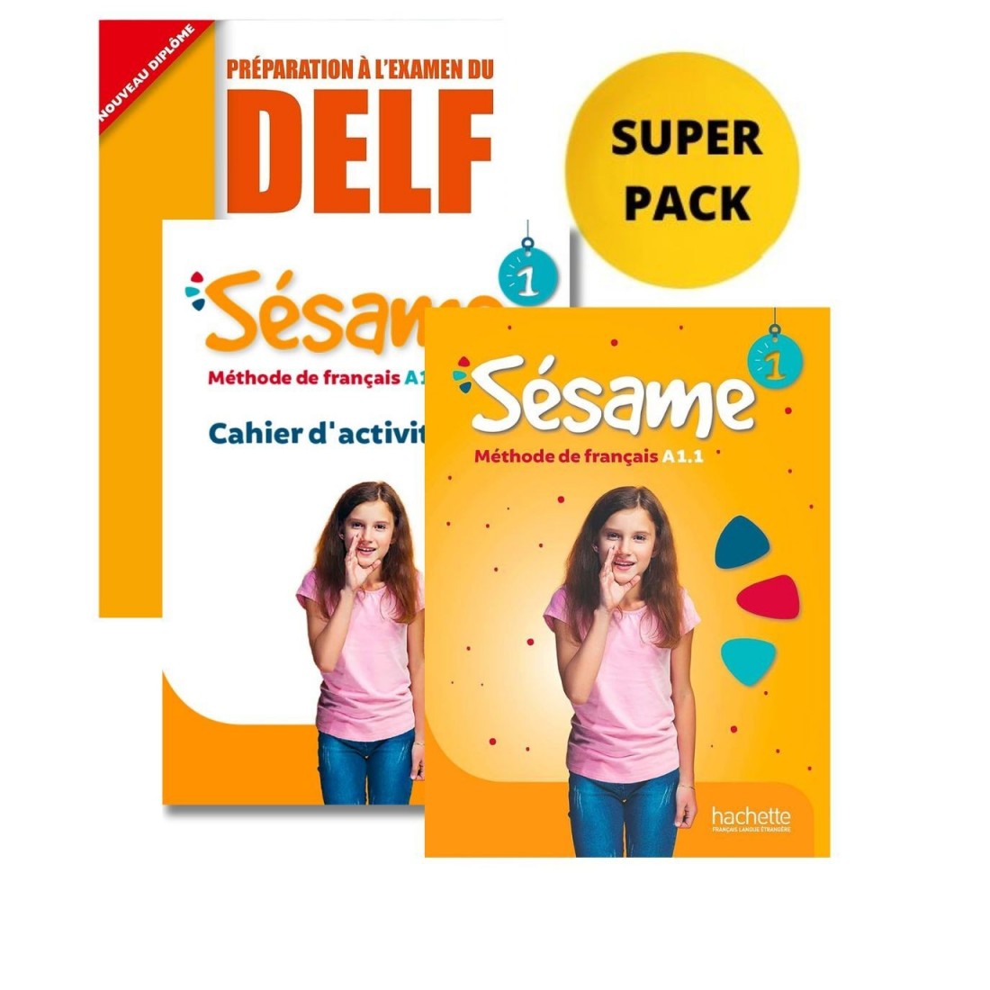 SESAME 1 & DELF PRIM A1.1 SUPER PACK - Ε ΔΗΜ PR1