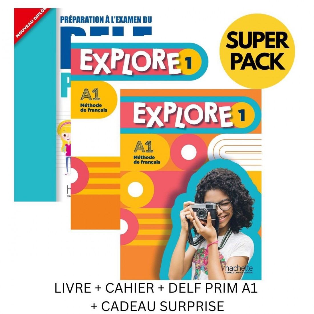 EXPLORE 1 & DELF PRIM A1 SUPER PACK - Ε ΔΗΜ PR2