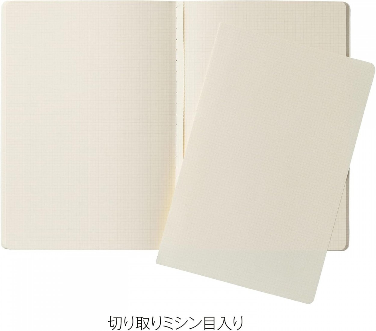 kleid 8441-03 Notebook, 2 mm Grid,  B6 182x128mm Square Light pink, 64  white pages,