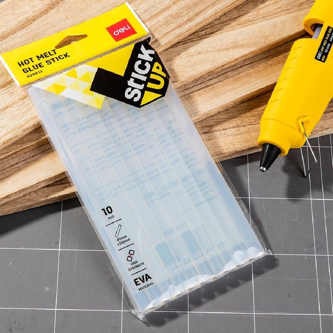 Deli Ράβδοι Σιλικόνης Glue Sticks 11x200mm A29912