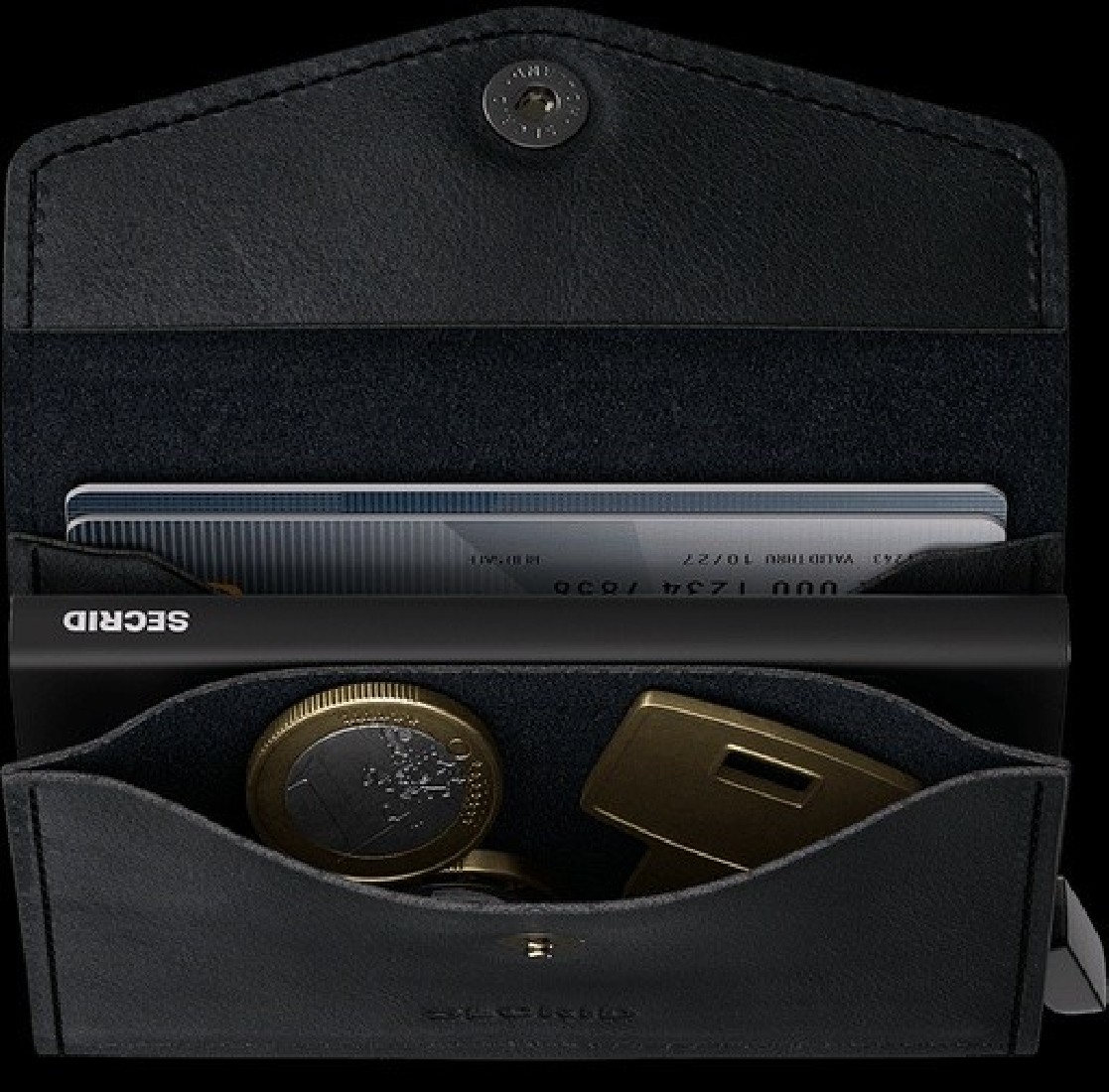 SECRID ENVELOP WALLET VINTAGE EV BLACK
