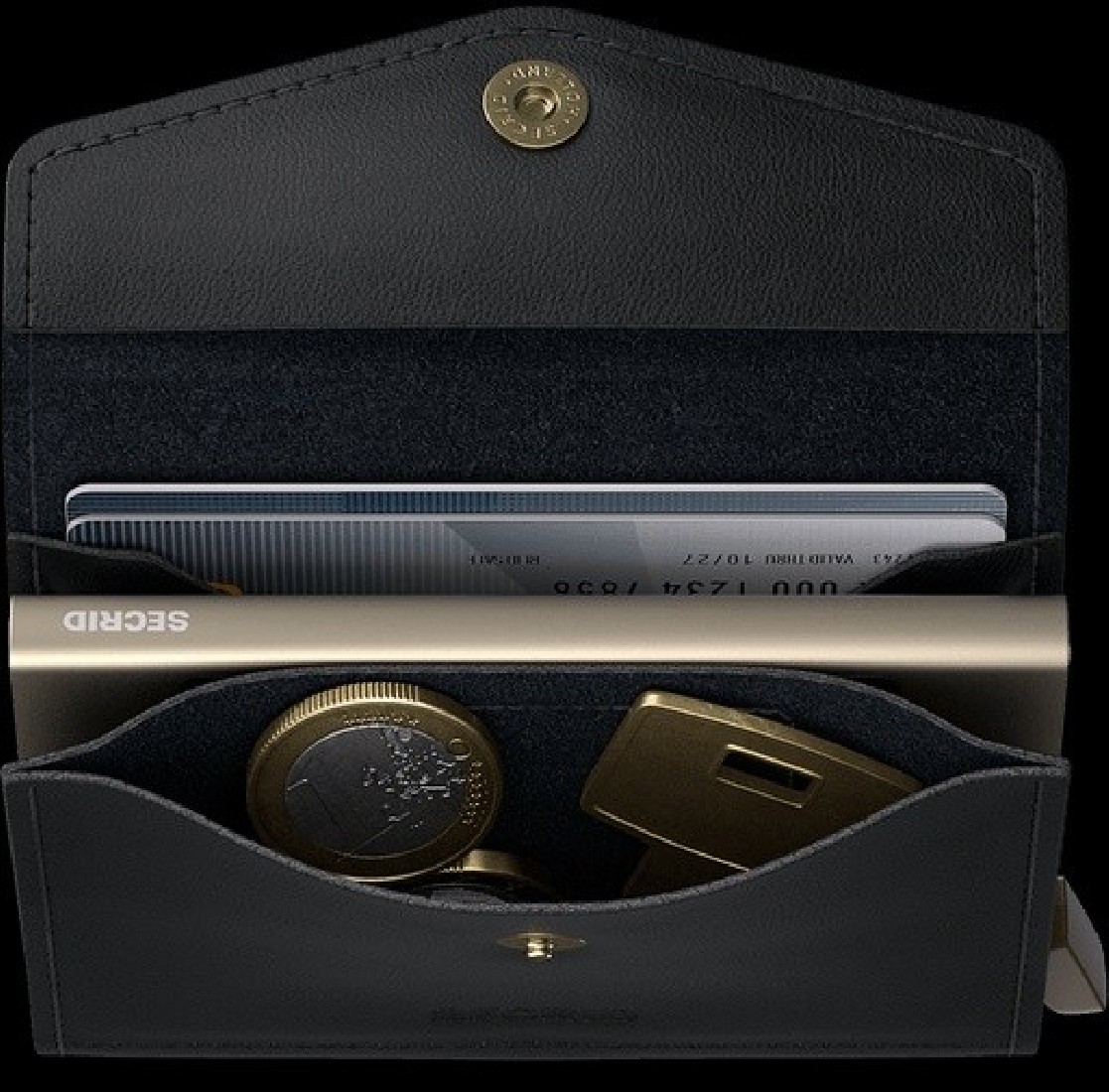 SECRID ENVELOP WALLET ORIGINAL EOr BLACK