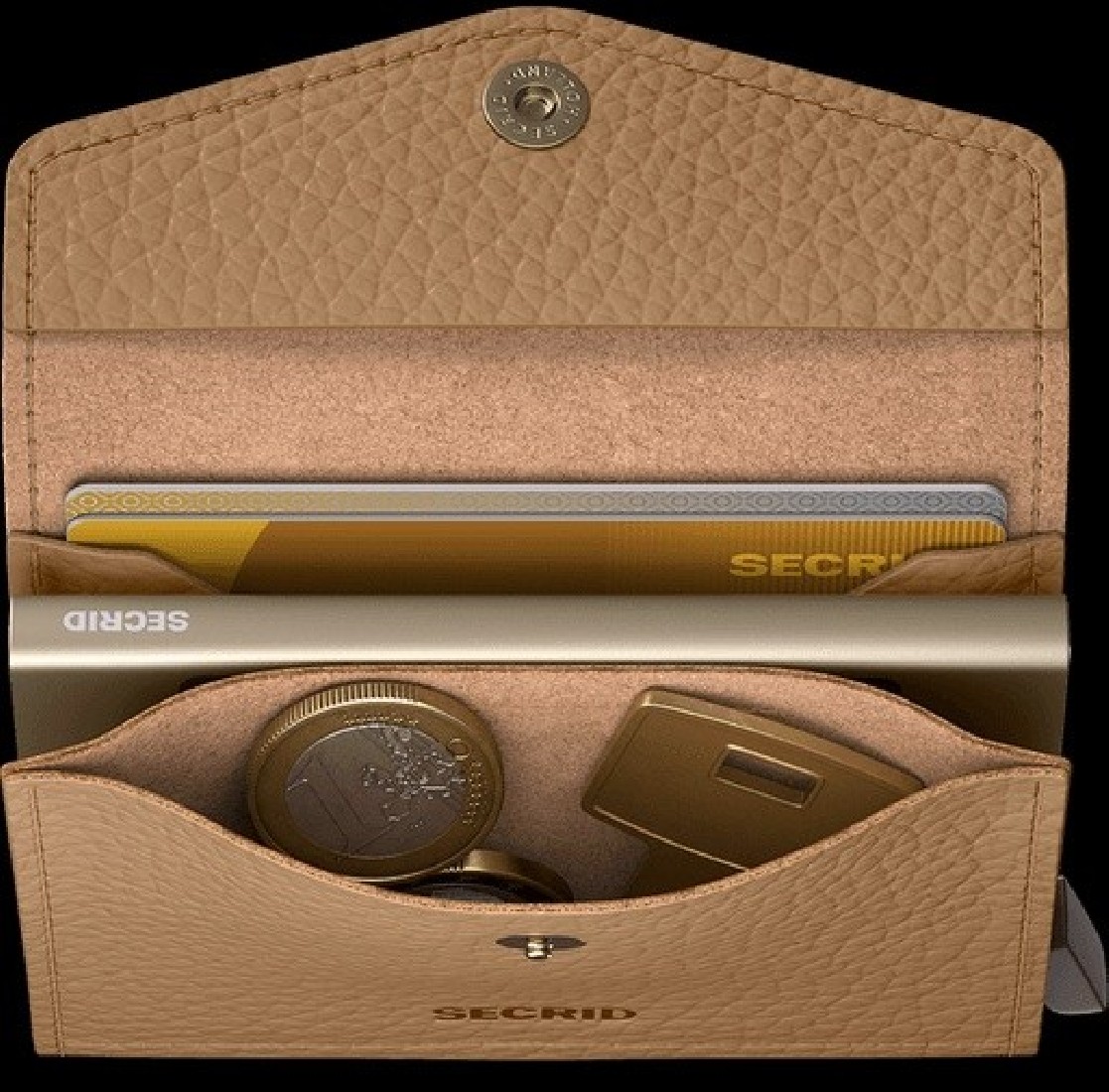 SECRID ENVELOP WALLET PEBBLE EPe CAPPUCCINO