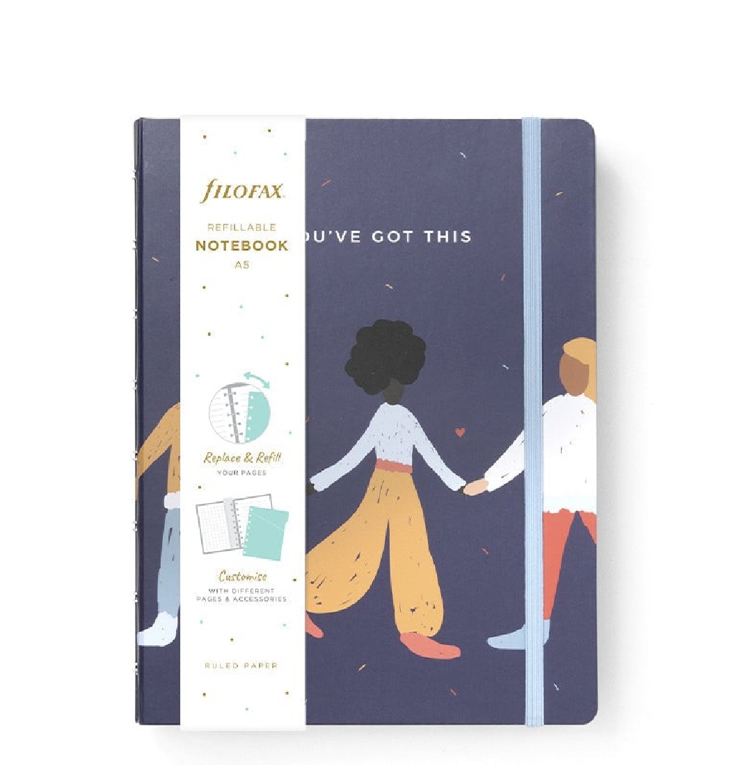 Notebook Refillable Ruled A5 Together Team 179517 Filofax