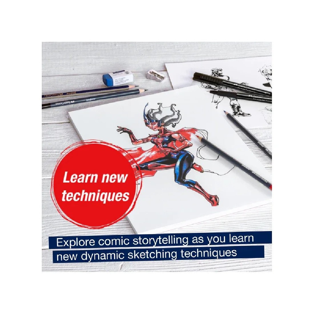 Faber Castell Comic Iluustration Set 14pcs 167195