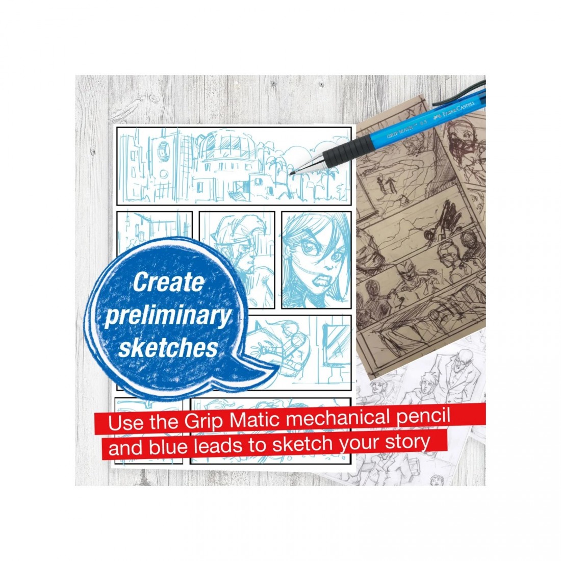 Faber Castell Comic Iluustration Set 14pcs 167195