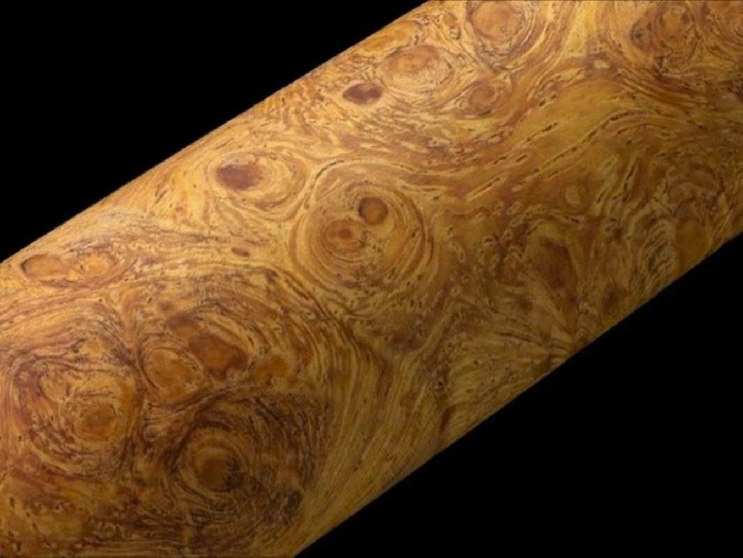 Platinum Izumo Precius wood Karin-Kobu (Amboyna burl) fountain pen, limited edition to 50 pcs, PIZ-150000PW