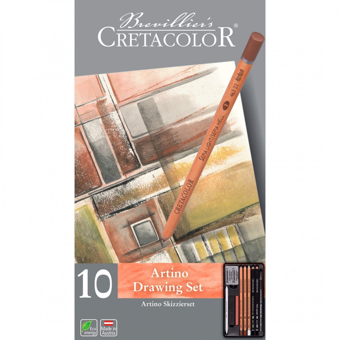 Cretacolor Artino Drawing Set 10pcs 400 20