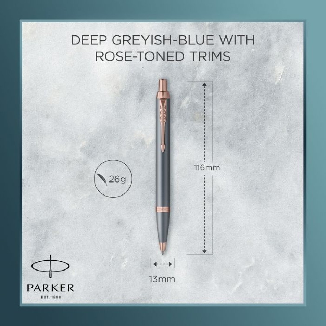 Parker IM Slate PGT Ballpen