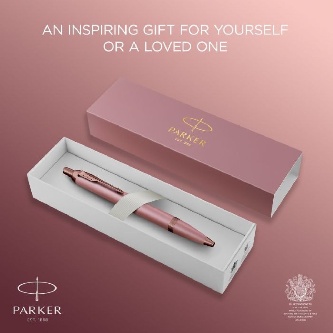 Parker IM Rosy Mauve BRT Ballpen