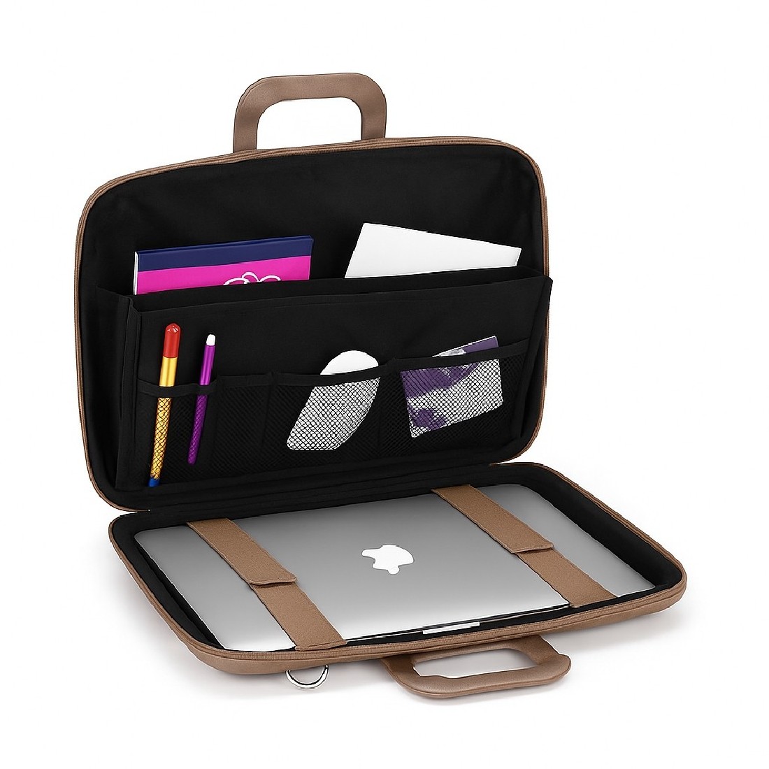 BRIEFCASE LAPTOP 15,6/16 TEDDY GREY BOMBATA