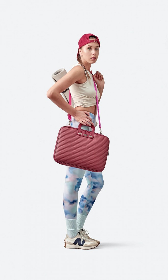 BRIEFCASE LAPTOP 15,6/16 RIGA PETROL BLUE BOMBATA