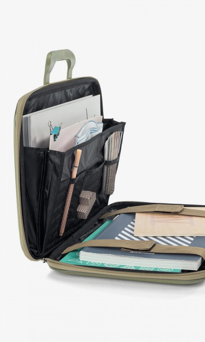 BRIEFCASE LAPTOP 15,6/16 RIGA PETROL BLUE BOMBATA