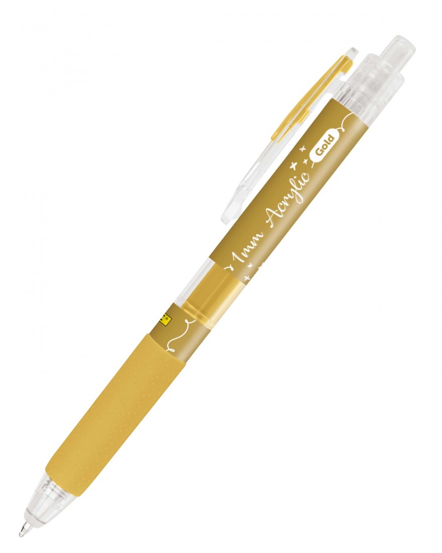 Στυλό Ακρυλικό 1.0 mm Gold 18630 ONLINE