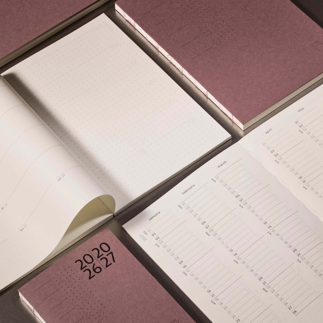 Paper Republic Week and Notes Planner Mid-Year Planner 2026-2027 A4