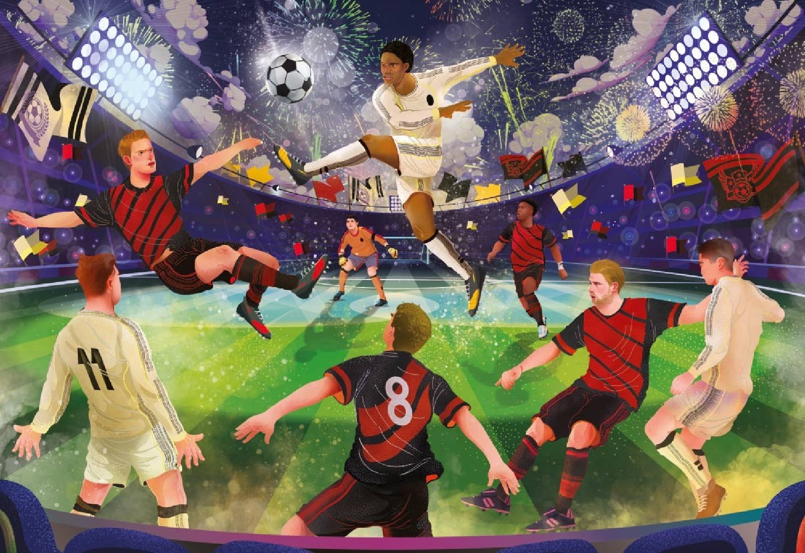 Puzzle (2 x 70τμχ.) Football Masters ΕΛΛΗΝΟΕΚΔΟΤΙΚΗ