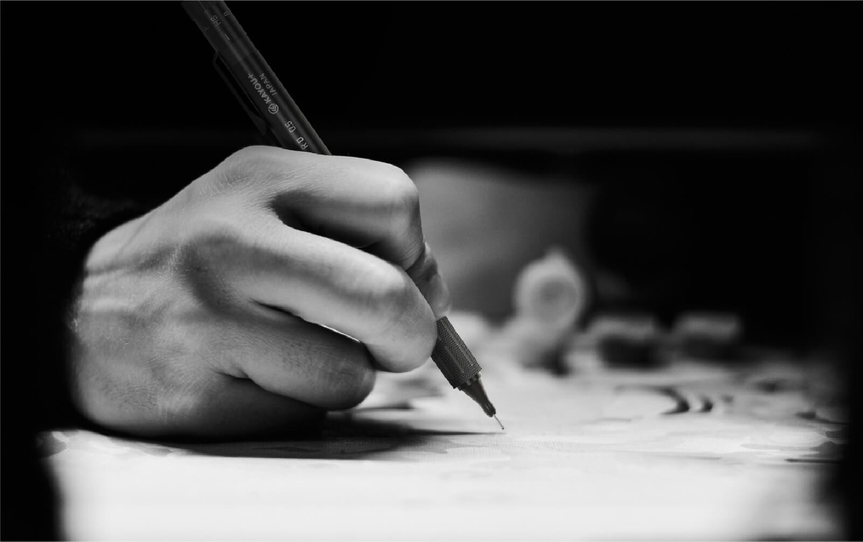 Kayou Plus  Aim Vision Pro Drafting pencil 0,5mm Meteor Black KAMP-AIPBK