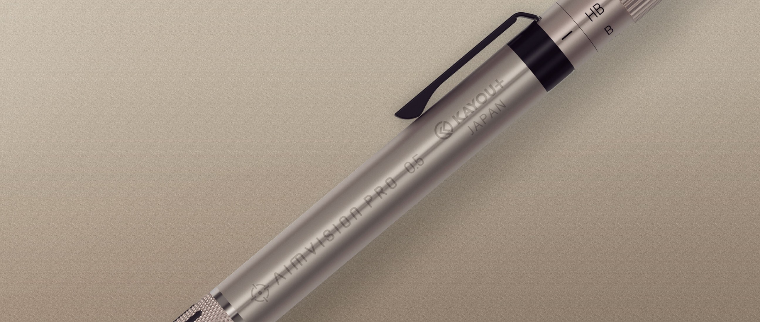 Kayou Plus  Aim Vision Pro Drafting pencil 0,5mm Titanium Gold  KAMP-AIPGD
