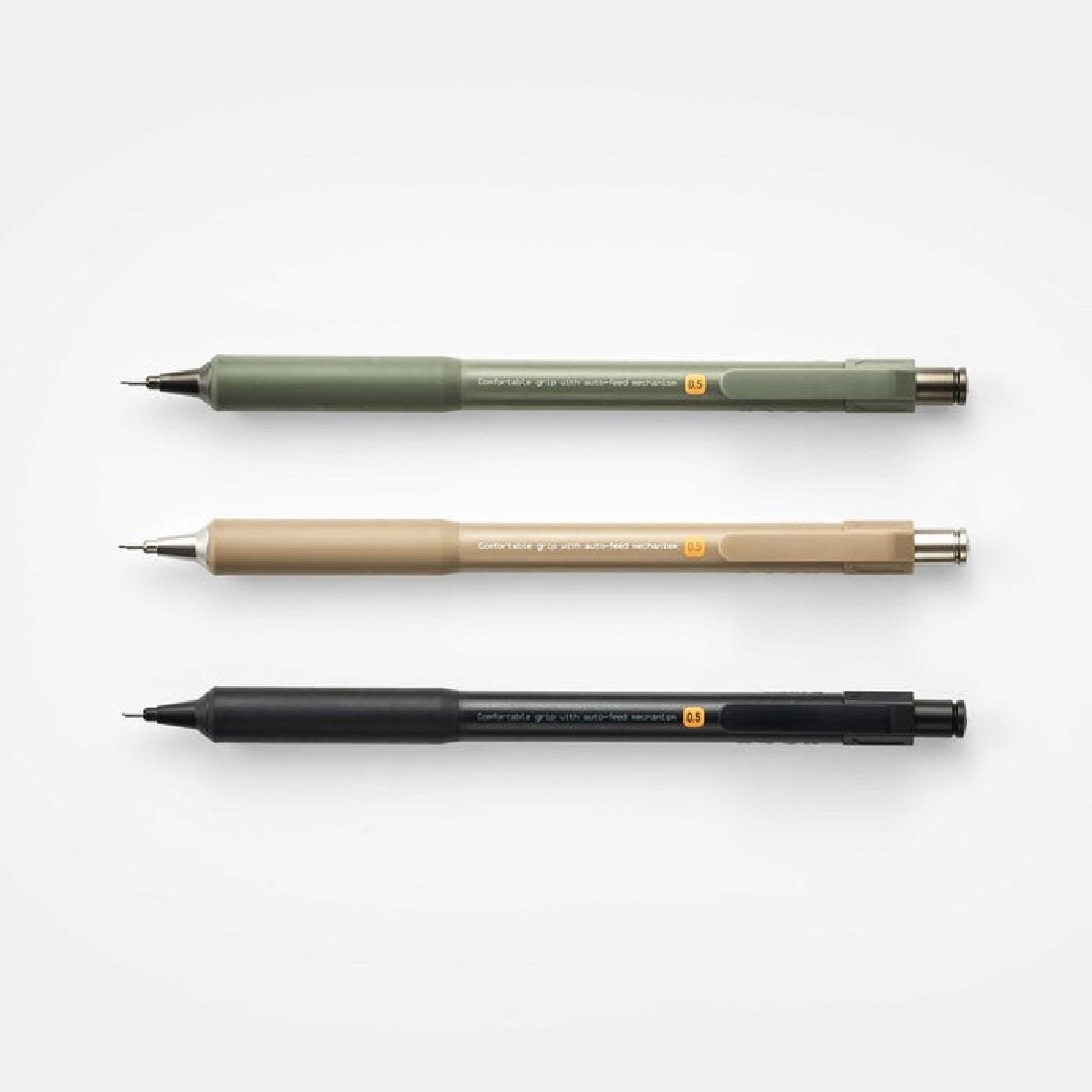 Kayou plus ORVO mechanical pencil Sand Gray KAMP-ORGR