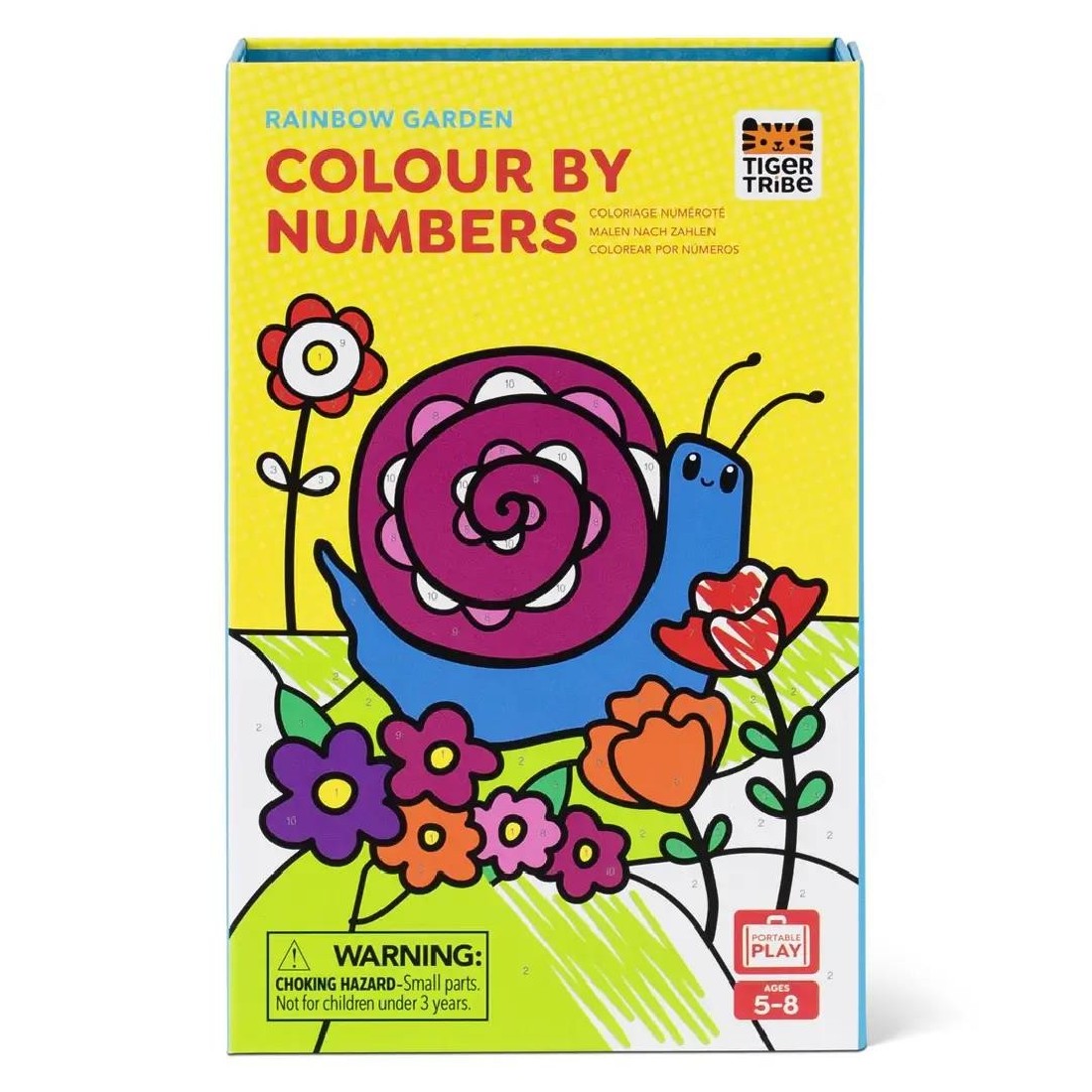 ΣΕΤ ΔΡΑΣΤΗΡΙΟΤΗΤΩΝ – Colour by Numbers Rainbow Garden