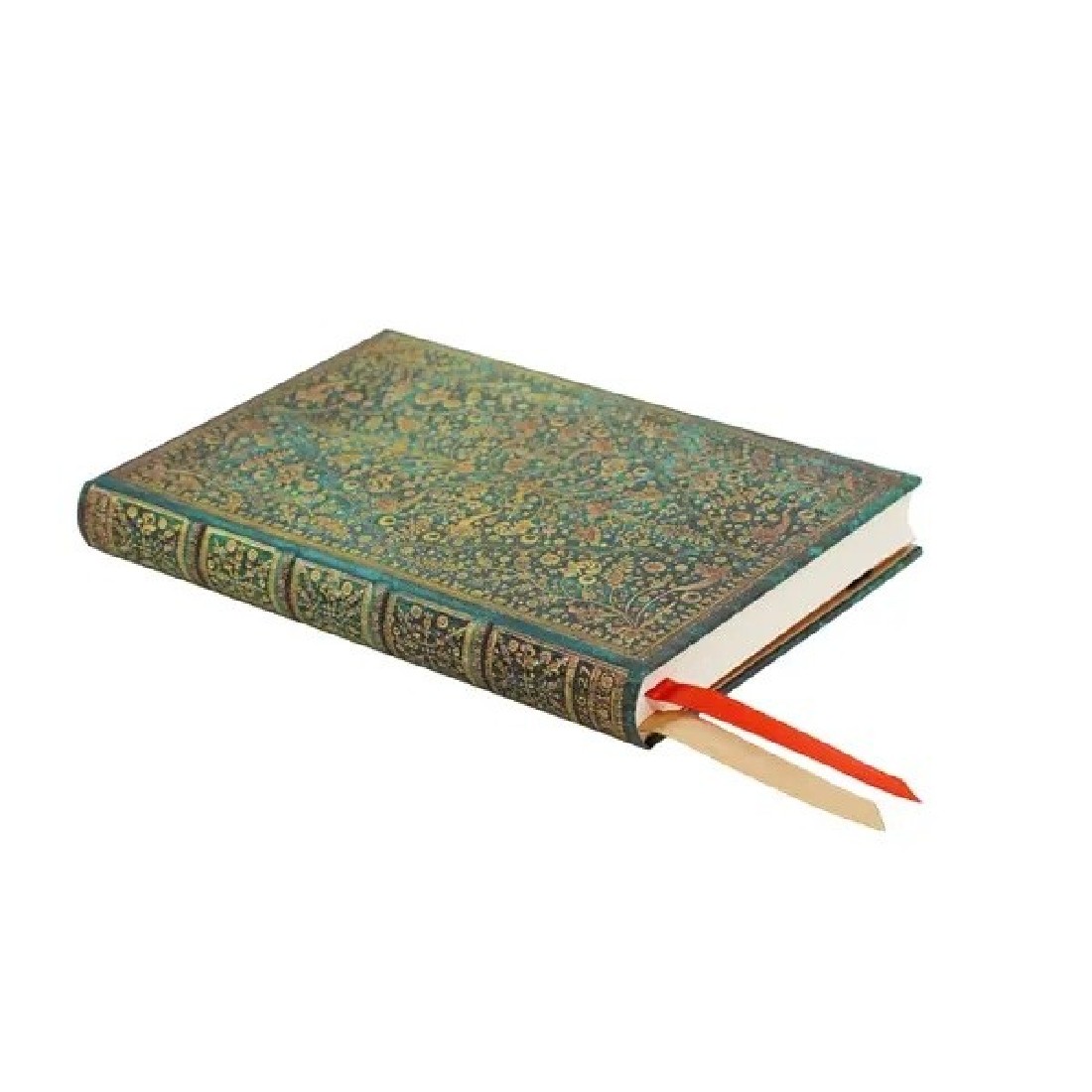 18 Month Academic Weekly 2026-2027 Emerald Flower Mini Horizontal Paperblanks