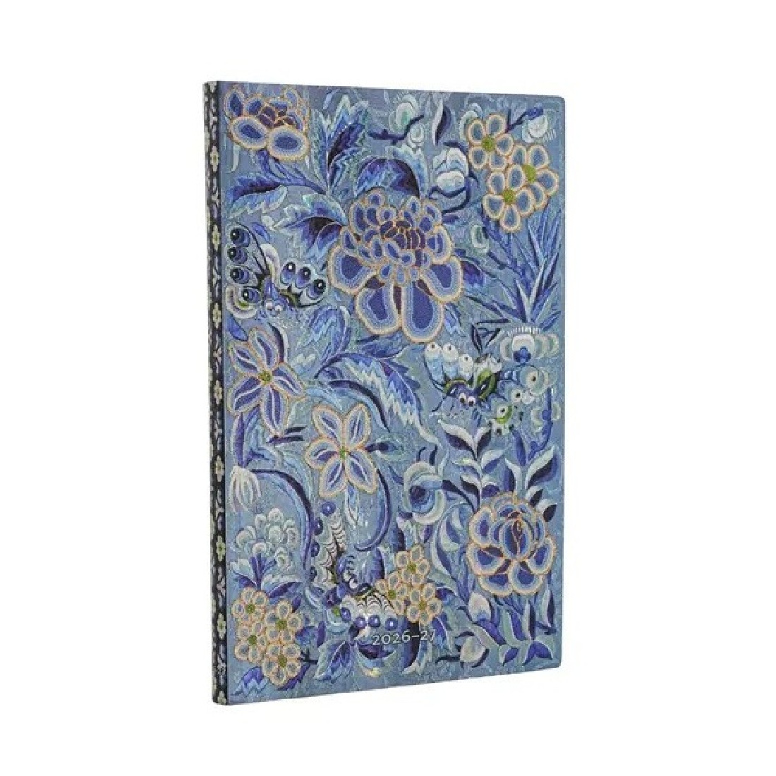 18 Month Academic Weekly 2026-2027  Blue Willow Maxi Soft Vertical Paperblanks