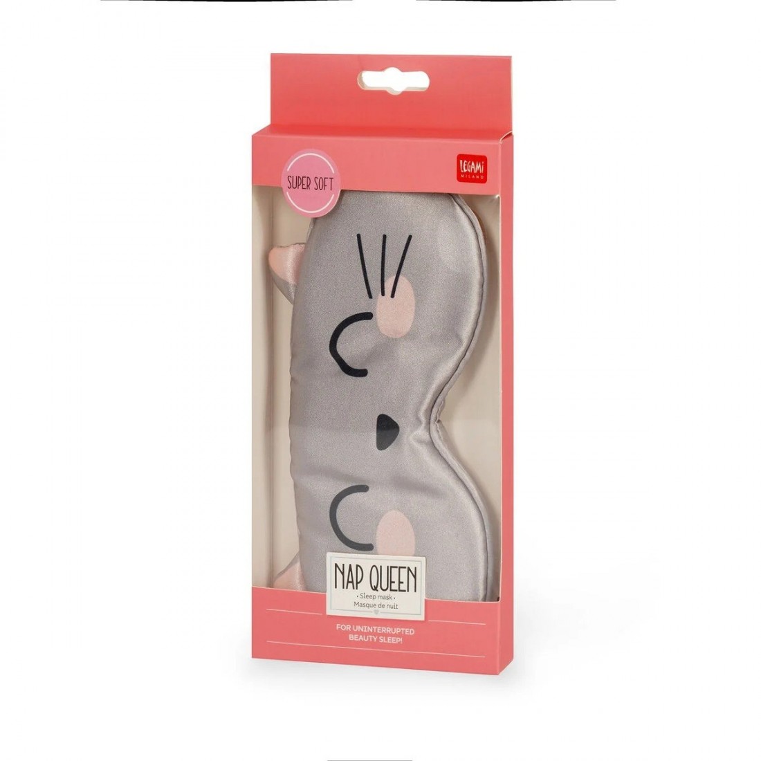 Kitty Sleep Mask - Nap Queen- Legami