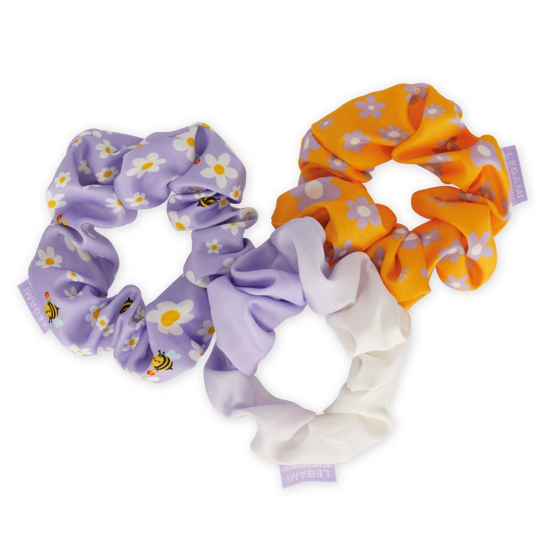 Set of 3 Bee Hair Scrunchies - Hair We Are! - Legami