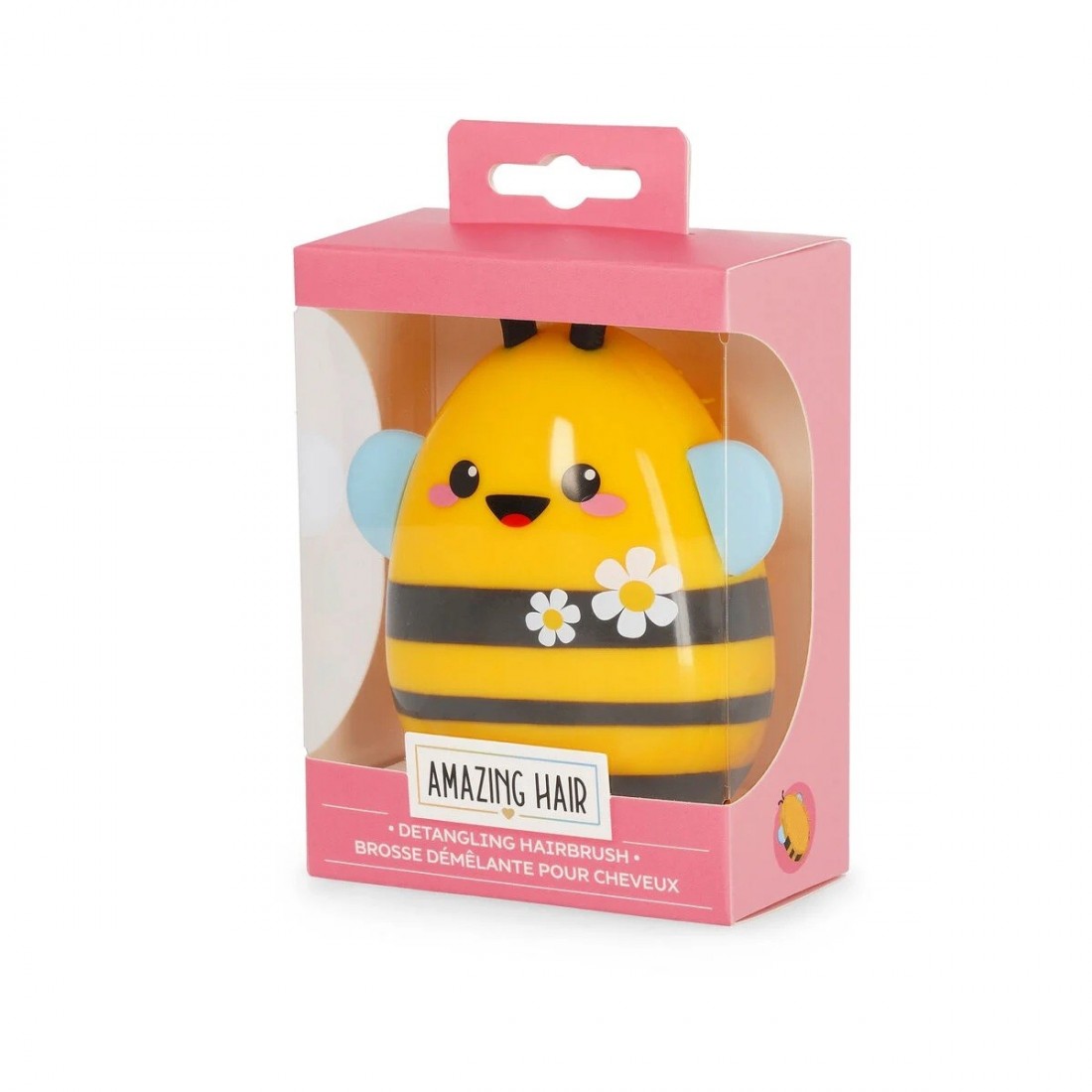 Βούρτσα Μαλλιών Bee για Ξεμπέρδεμα -Bee - Amazing Hair - Legami