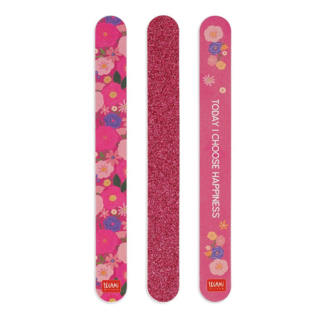 Set of 3 Flowers Nail Files - Nails Before Males - Legami