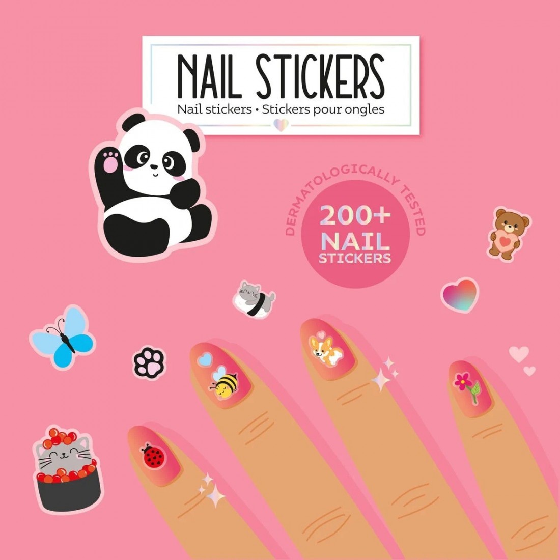 Cute Animals Nail Stickers - Legami