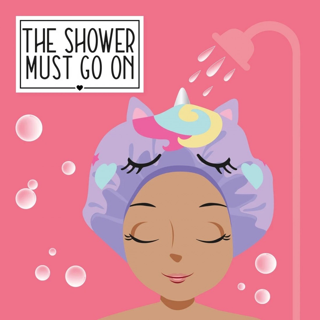 Unicorn Shower Cap - The Shower Must Go On- Legami