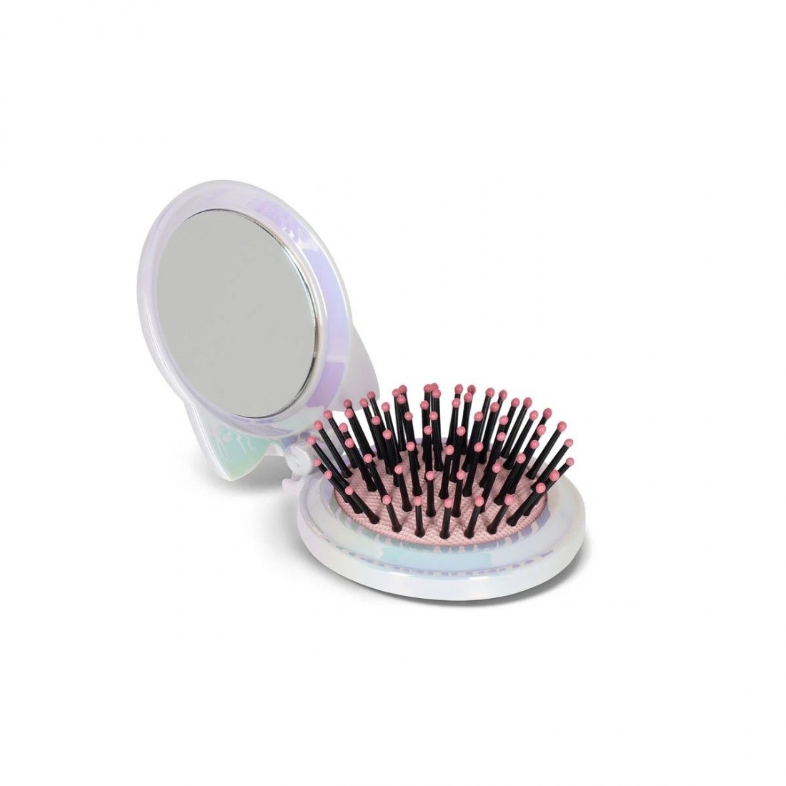 Kitty Hairbrush with Mirror - Nice Hair- Legami
