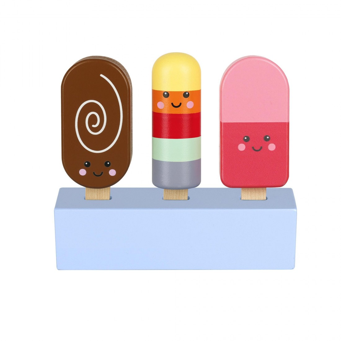 Ξύλινα Παγωτά Ξυλάκια Happy Treats 29621 Orange Tree Toys (FSC®)